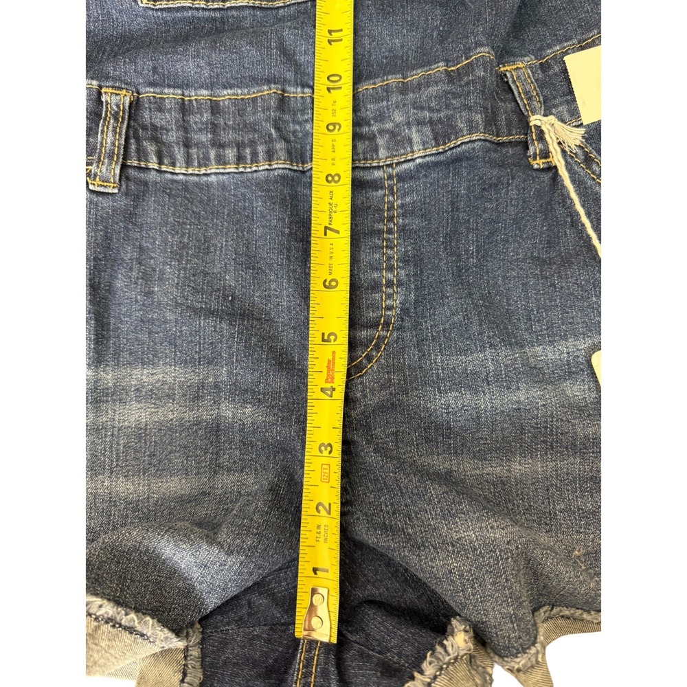 Unionbay NEW Denim Shortalls Large Dark Wash Summer Casual Beach Travel 90s Vibe - Picture 13 of 13
